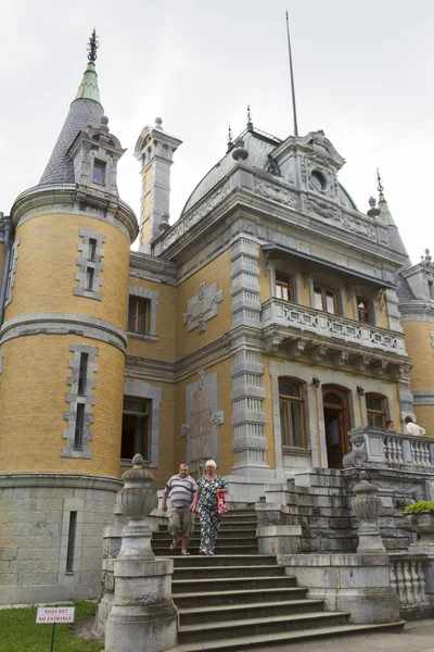 Ukraine Crimea July 2015 Massandra Palace Residence Russian Emperor Alexander — Stock Photo, Image