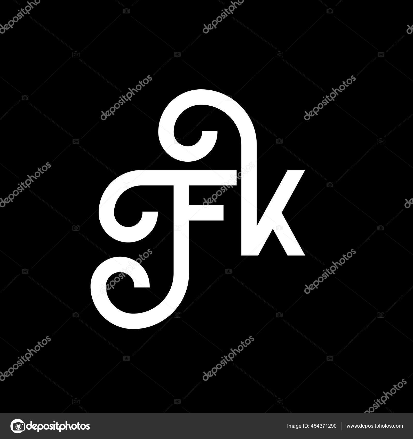Desain Logo Huruf Pada Latar Belakang Hitam Kreatif Inisial Huruf Stok Vektor C Mamuntwofiveg 454371290