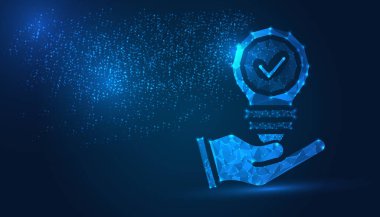 Teknoloji, Depolama ve Dijital Konsept için Düşük Poli Flaş Sürücü Biçimli USB Çubuk Hazırlama.