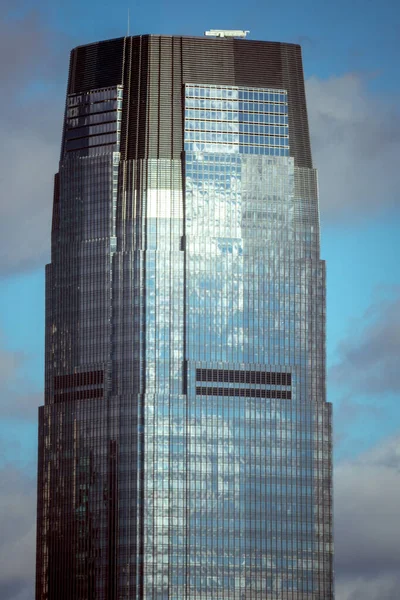 Jersey City Usa Ledna 2021 Vertikální Pohled Poschodí Goldman Sachs — Stock fotografie