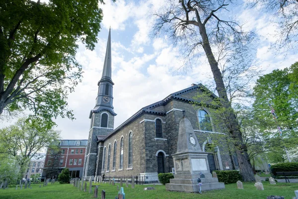 Kingston Usa Maio 2021 Igreja Holandesa Antiga Uma Igreja Pedra — Fotografia de Stock