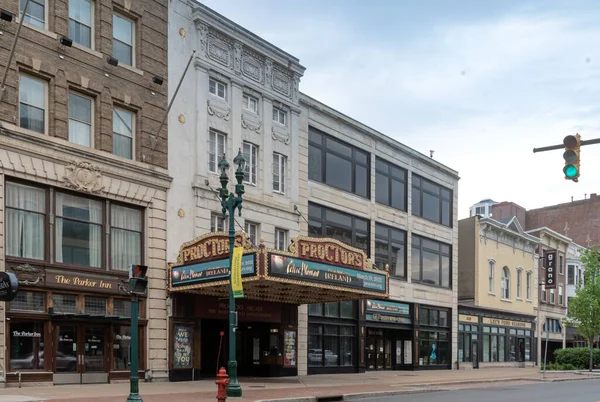 Schenectady Usa Május 2021 Proctor Színház Egy Egykori Vaudeville Ház — Stock Fotó