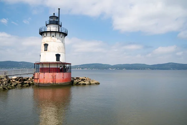 Sleepy Hollow Usa July 2021 Горизонтальний Вид Пейзаж Tarrytown Light — стокове фото