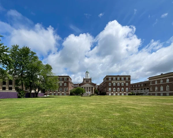 Albany Usa Července 2021 Panoramatický Výhled Kampus Suny Albany Centru — Stock fotografie