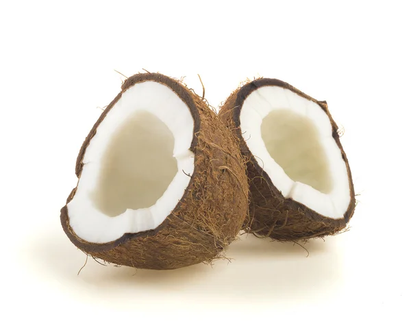 Coconut cut in half — Stock Photo, Image