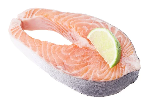 Fresh raw salmon — Stock Photo, Image