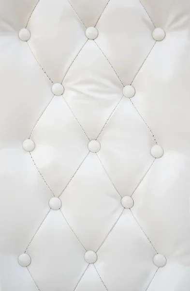 White Leather Texture — Stock Photo, Image