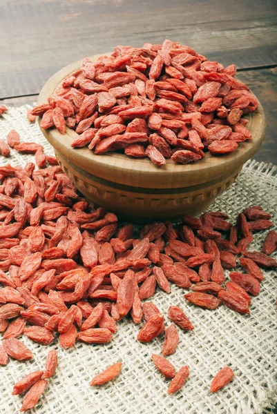 Dried goji berries — Stock Photo, Image