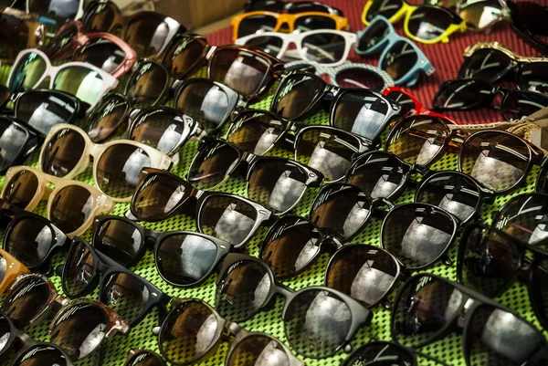 Rows of sunglasses — Stock Photo, Image