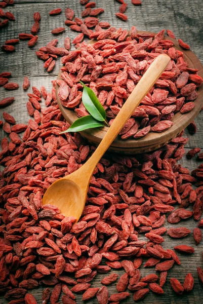 Goji berries in bowl — Stock Photo, Image