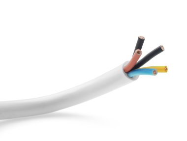 renkli elektrik kablosu