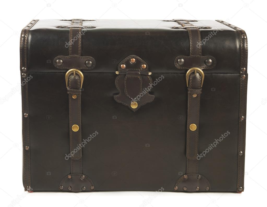 Brown antique chest