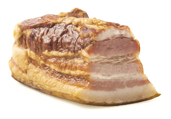 Plátek uzené slaniny — Stock fotografie
