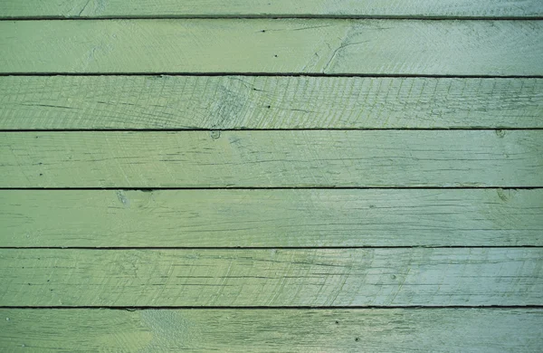 Green wooden background — Stock Photo, Image