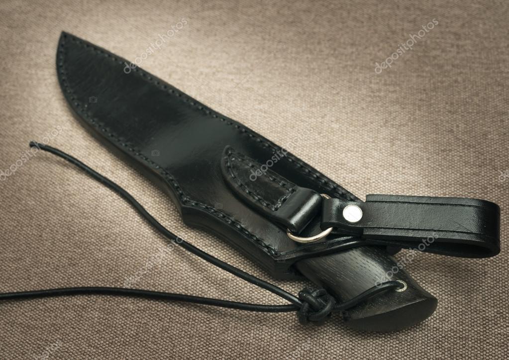 Hunting knife with scabbard Stock Photo by ©ulkan 81977036