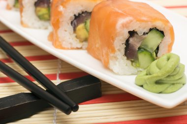 Somon rulo yapılmış