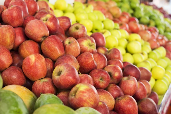 Świeże jabłka dojrzałe — Zdjęcie stockowe