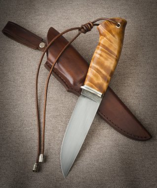 kılıç kını ile av bıçağı