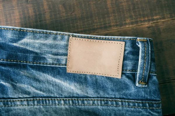 Pair of blue jeans — Stock Photo, Image