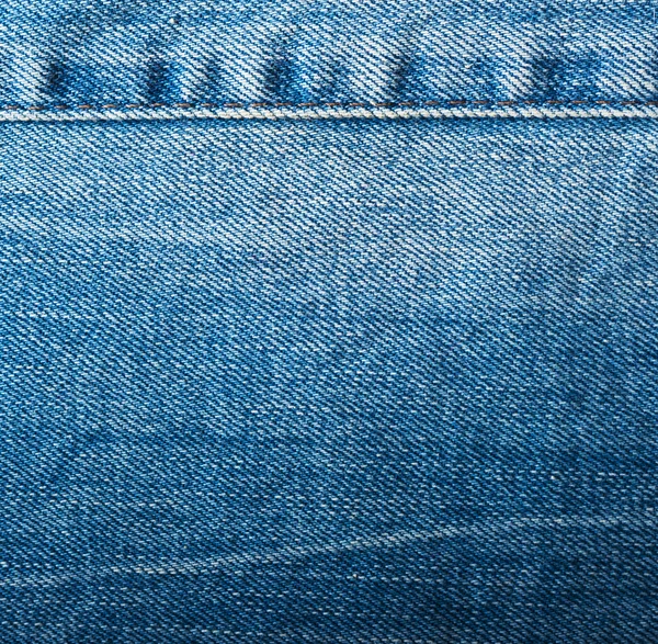 Blue jeans texture — Stock Photo, Image