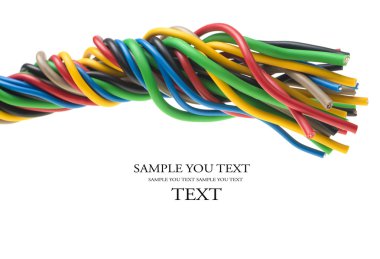 Renkli elektrik kabloları