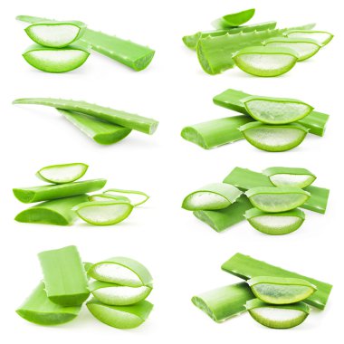 Aloe vera taze yaprakları