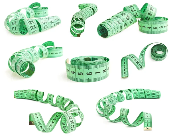 Set of measuring tapes — Stock Photo, Image