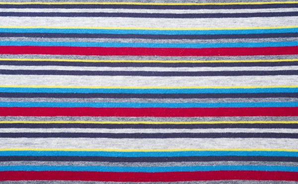 Knitted Striped Fabric Texture — Stock Photo, Image