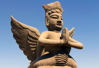 Kil heykel mitolojik uçan gök, ningxia, china