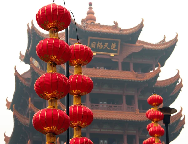 中国の武漢、湖北省の黄鶴楼 — ストック写真