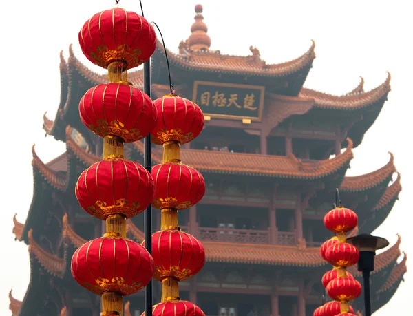 Sarı vinç kule Wuhan, Hubei eyaleti Çin