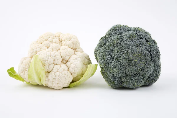 Broccoli e cavolfiori — Foto Stock