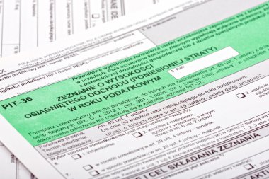 Lehçe vergi dokuments 