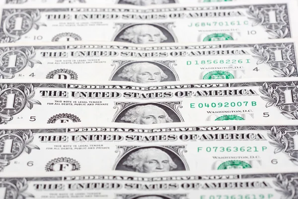 Amerických dolarů, pozadí — Stock fotografie