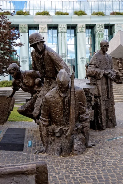 Varsóvia Monumento à Revolta na Polônia — Fotografia de Stock