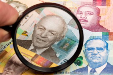 Bahama Doları - büyüteçteki yeni serisi