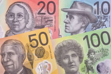 Avustralya parası. Yeni banknotlar serisi.