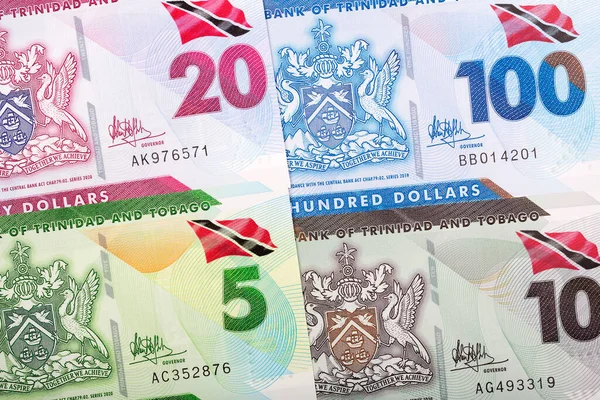 特里尼达和多巴哥新系列钞票 — 图库照片
