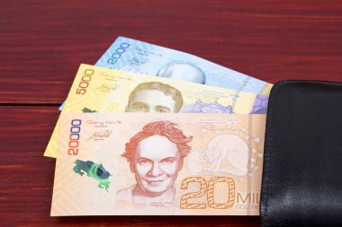 Siyah cüzdanında Kosta Rika kolonisi var.