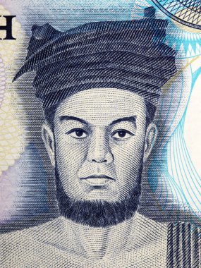 Sisingamangaraja XII Eski Endonezya parasından bir portre