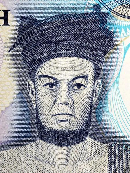 Sisingamangaraja Xii Ett Porträtt Gamla Indonesiska Pengar — Stockfoto