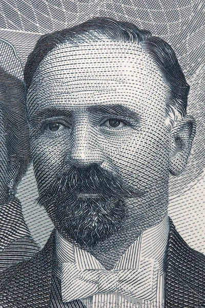 Francisco Ignacio Madero Ett Porträtt Mexikanska Pengar — Stockfoto