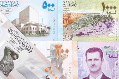 Suriye parası - pound, iş geçmişi