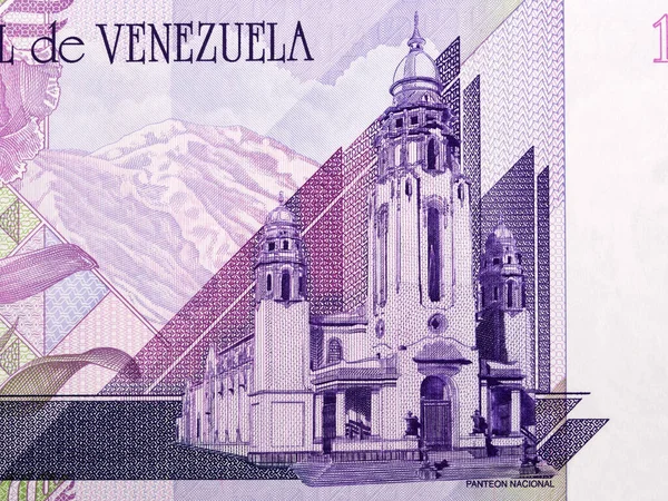 Nemzeti Pantheon Venezuelai Pénzből — Stock Fotó