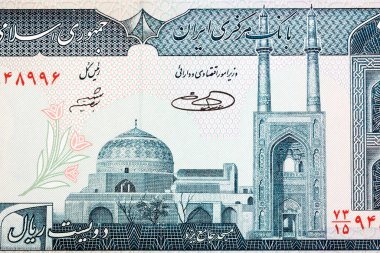 Jame Mosque of Yazd from Iranian rial