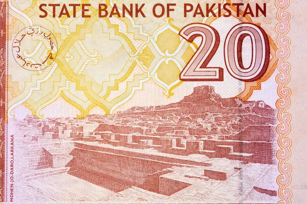 Larkana Bölgesindeki Mohenjo Daro Pakistan Parası — Stok fotoğraf