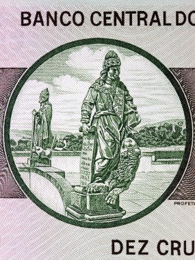 Kahin Daniel 'in heykeli Brezilya parasından
