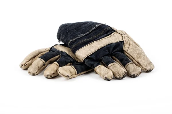 Dirty work gloves — Stock Photo, Image