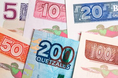 Guatemala parası - bir iş geçmişi quetzal