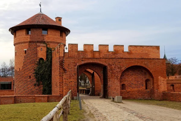 Castello di Malbork in Polonia — Foto Stock